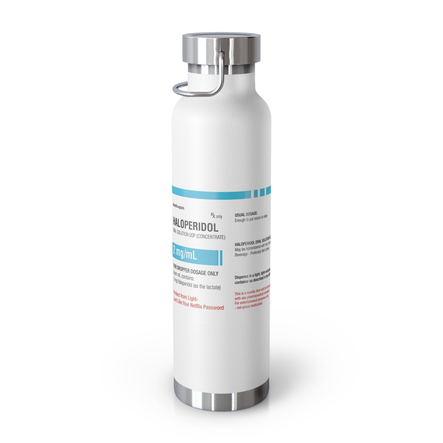 HALOPERIDOL Copper Vacuum Insulated Bottle, 22oz