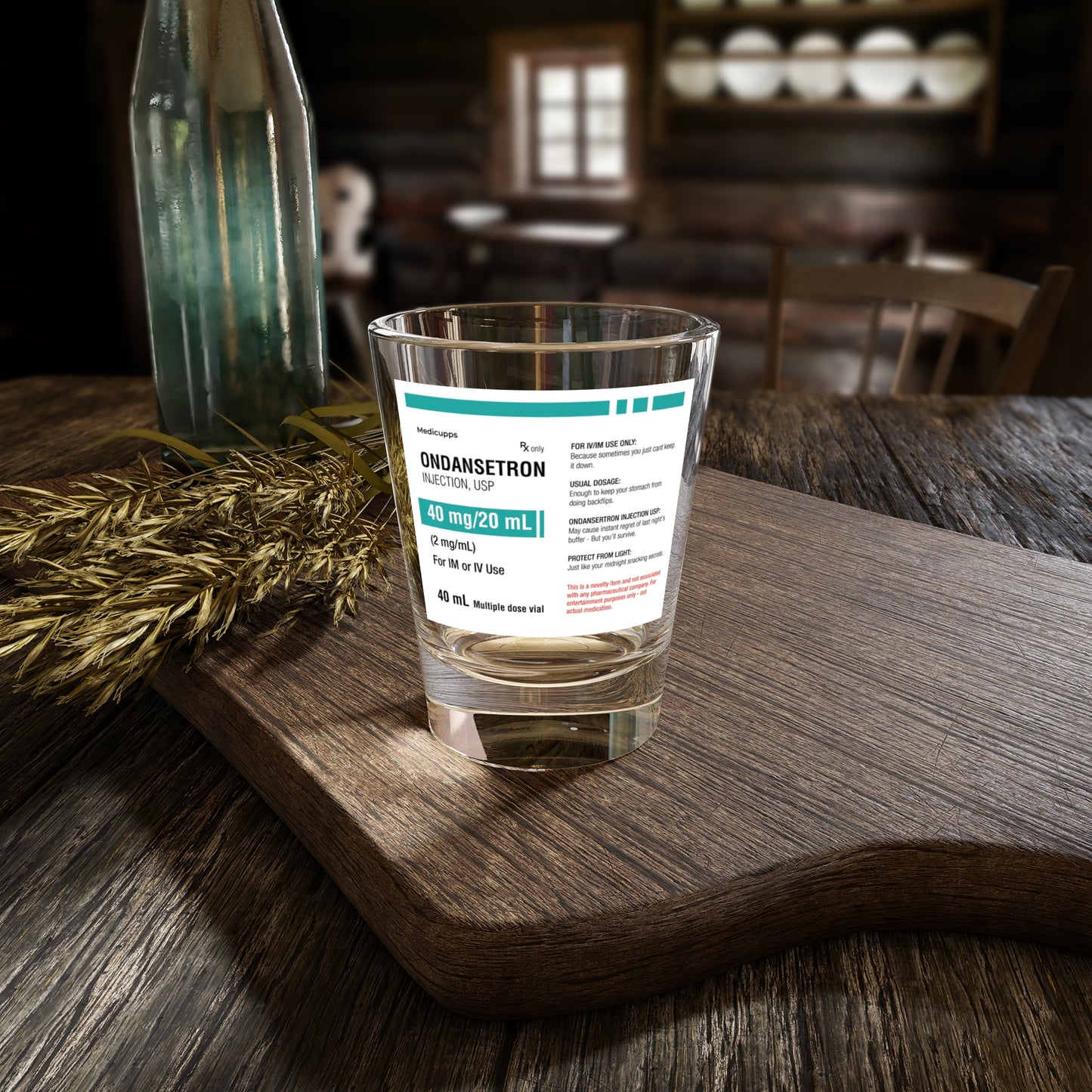 ONDANSETRON Shot Glass, 1.5oz