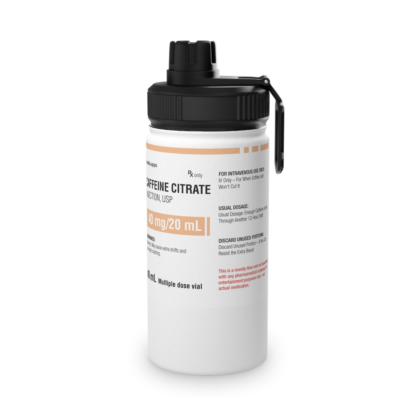 Copy of CAFFEINE CITRATE SPORTS BOTTLE