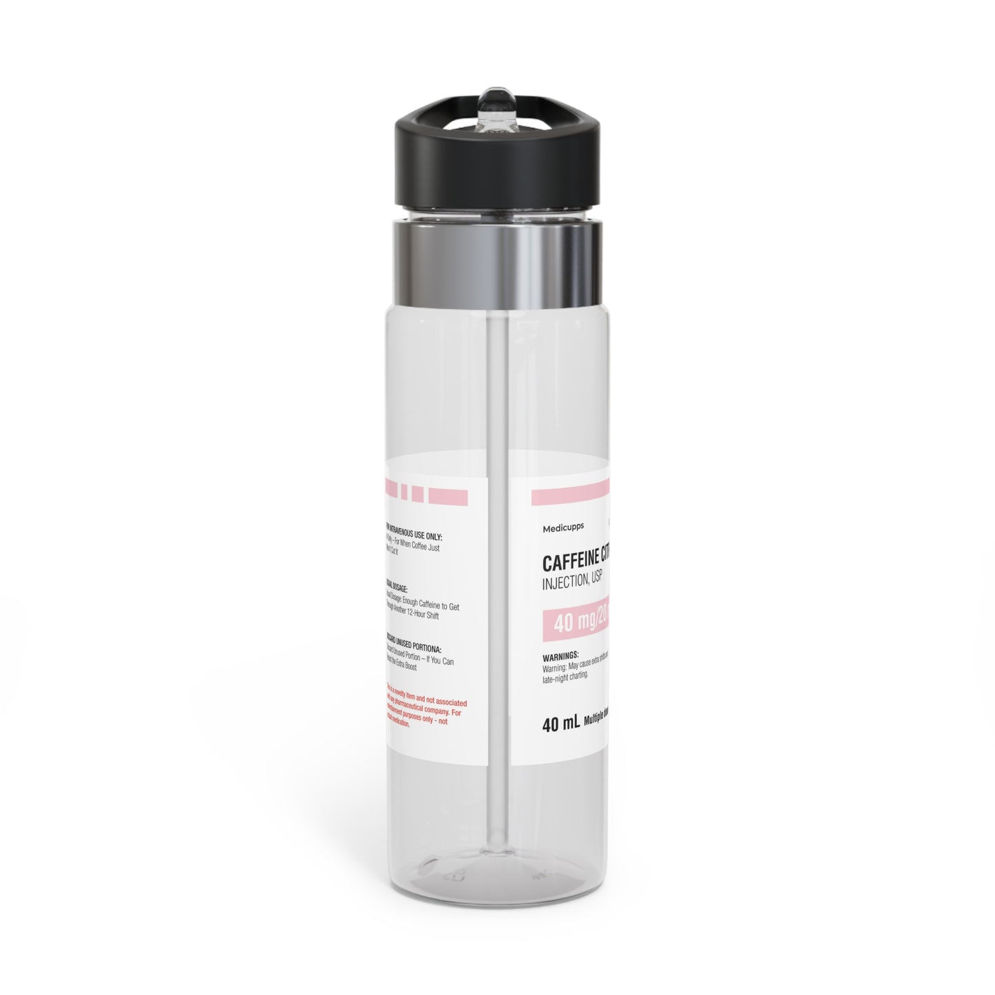 CAFFEINE CITRATE Sport Bottle, 20oz