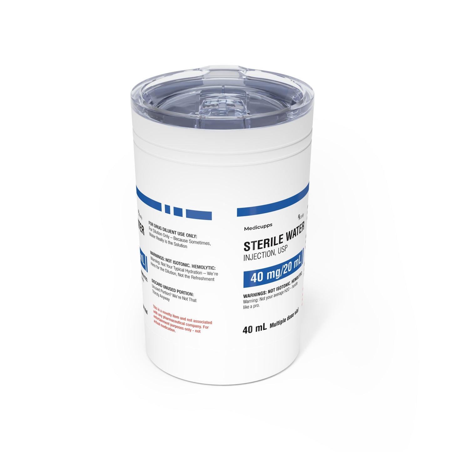 STERILE WATER Insulated Tumbler, 11oz