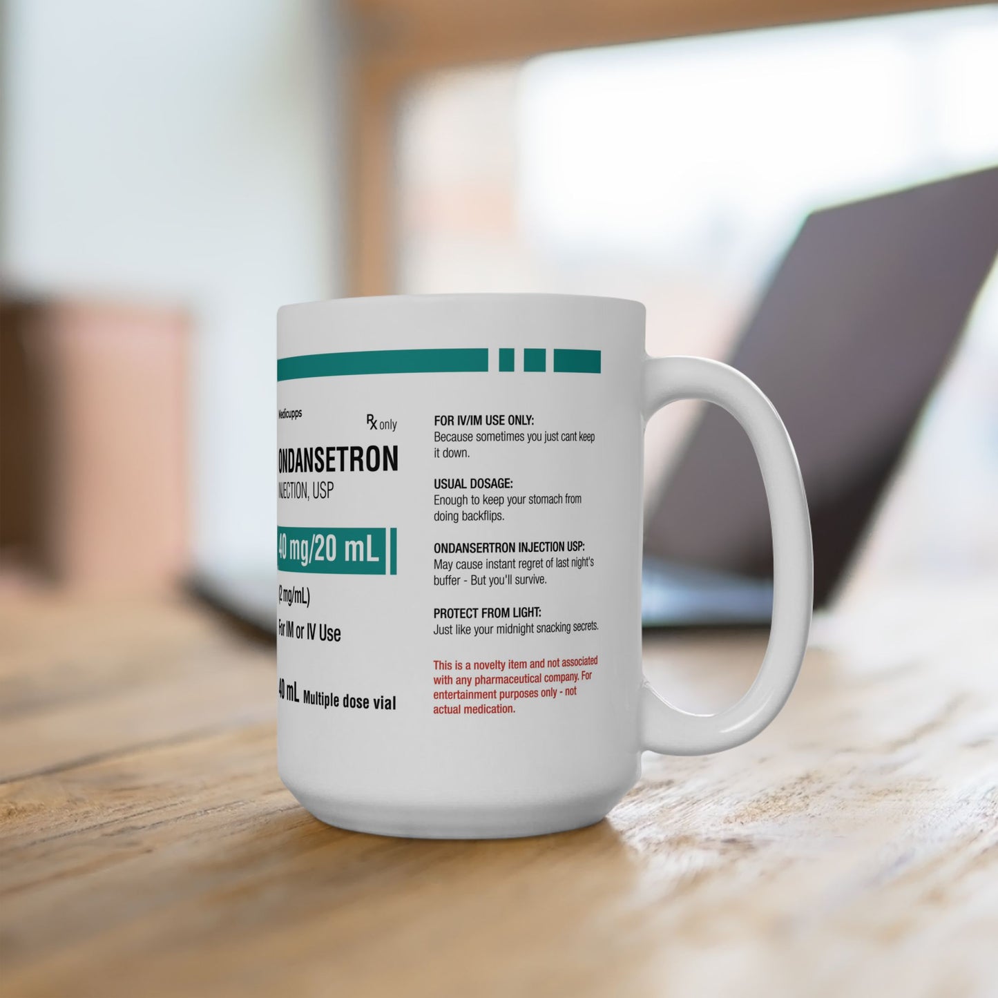 ONDANSETRON Ceramic Mug, (11oz, 15oz)