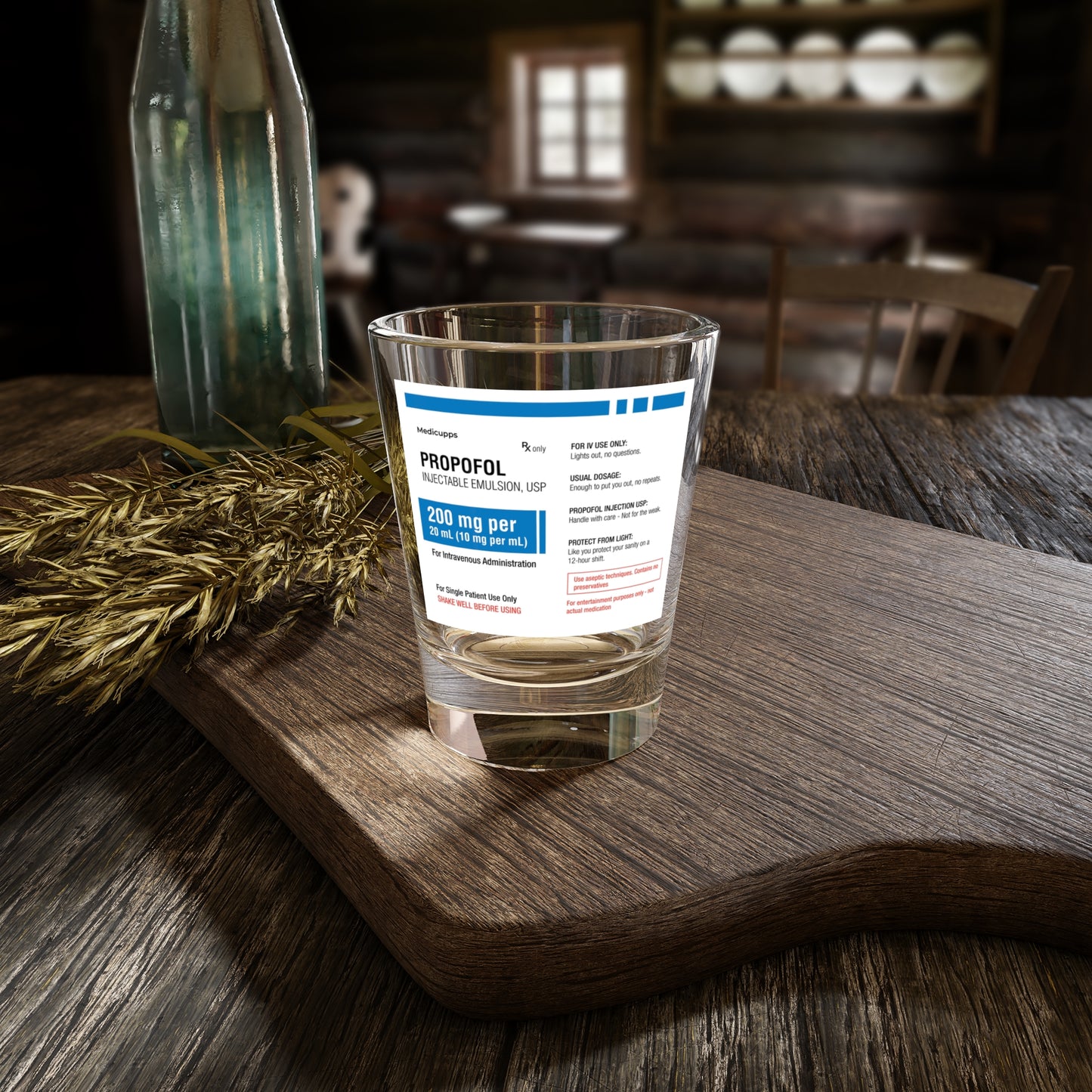 PROPOFOL Shot Glass, 1.5oz