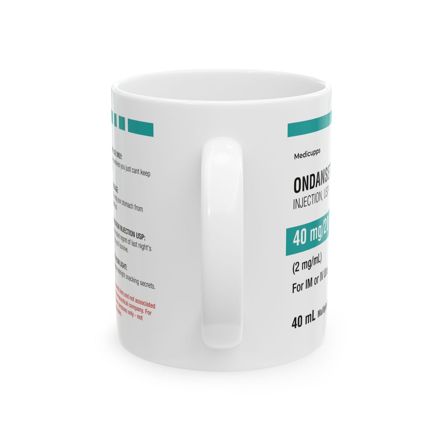 ONDANSETRON Ceramic Mug, (11oz, 15oz)