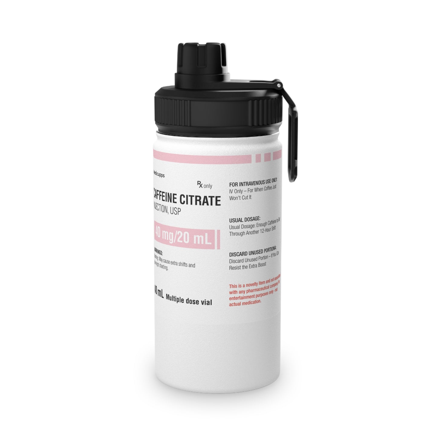 CAFFEINE CITRATE SPORTS BOTTLE