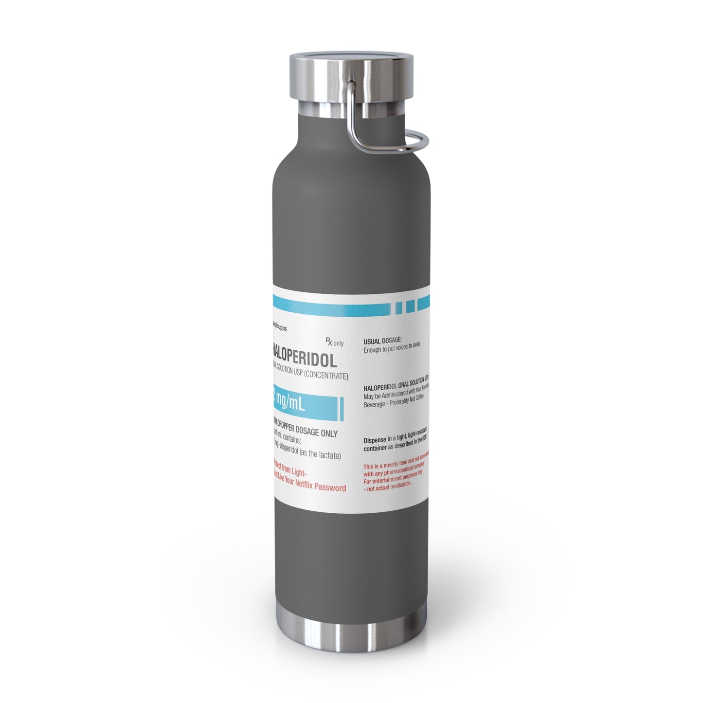 HALOPERIDOL Copper Vacuum Insulated Bottle, 22oz