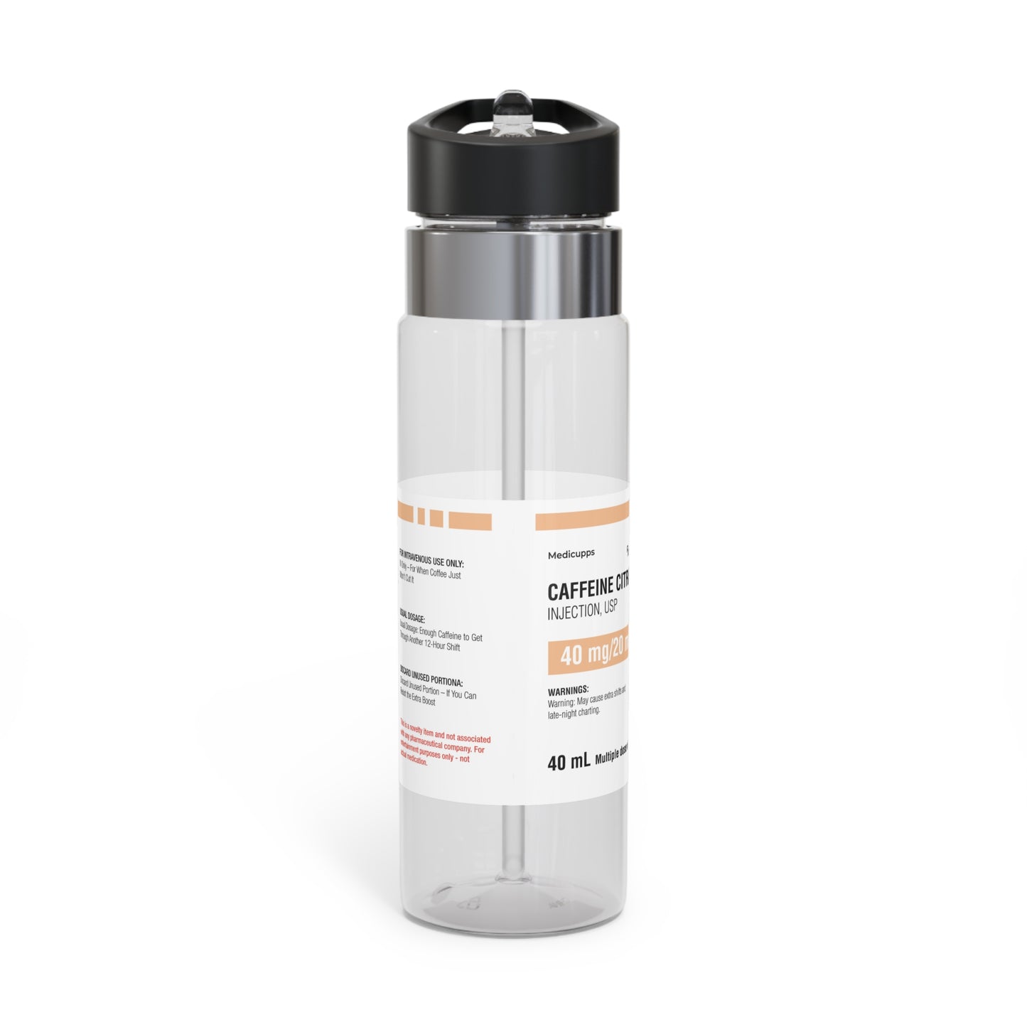 CAFFEINE CITRATE Sport Bottle, 20oz