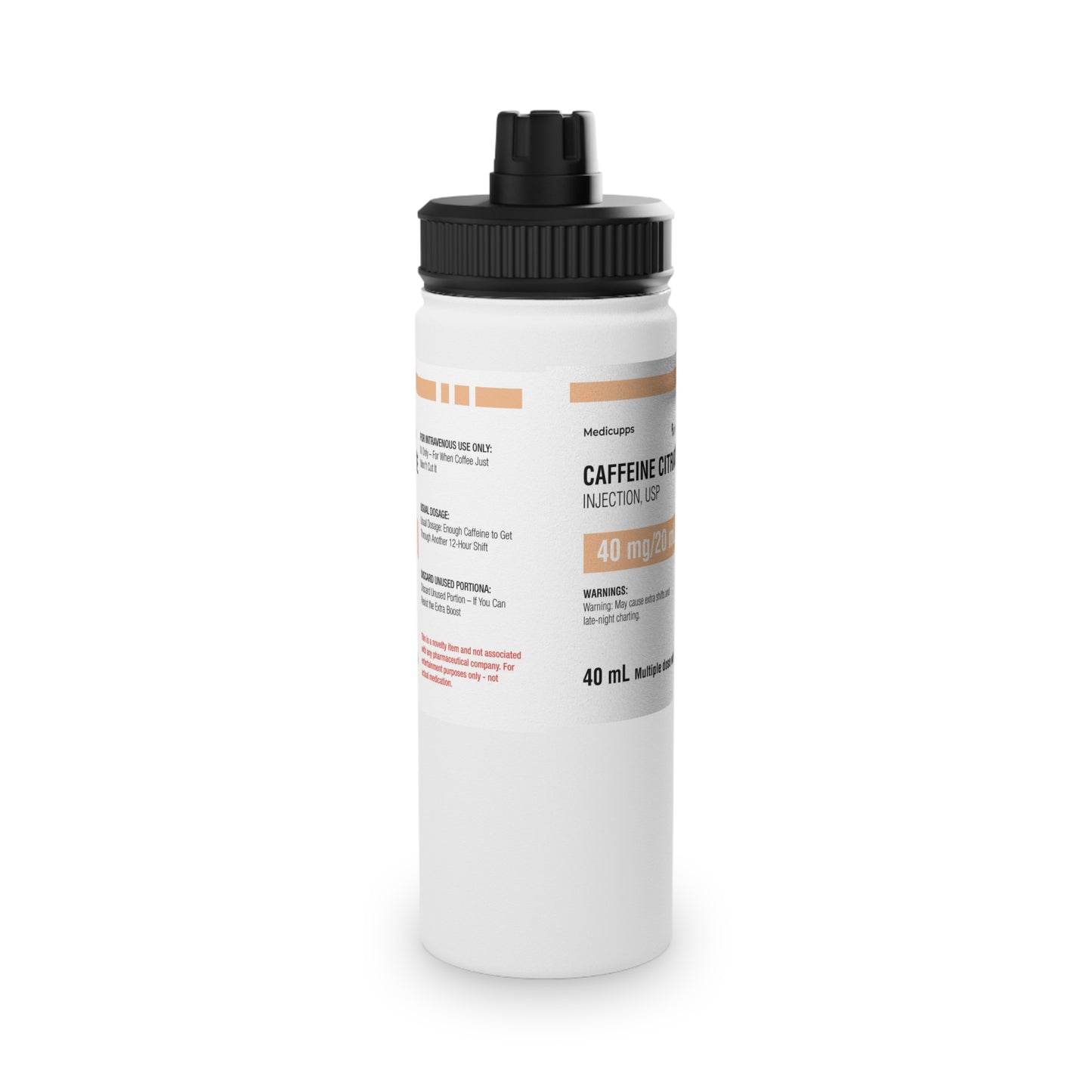 Copy of CAFFEINE CITRATE SPORTS BOTTLE
