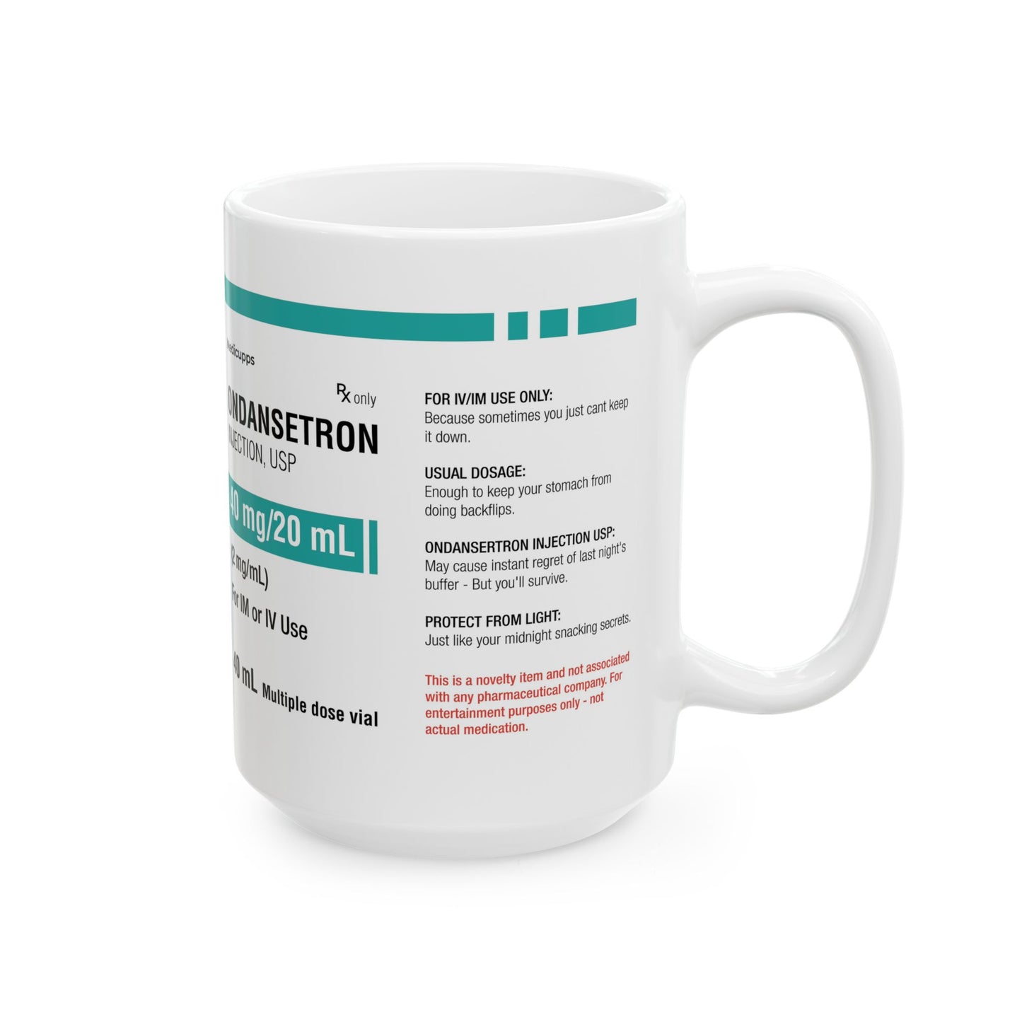 ONDANSETRON Ceramic Mug, (11oz, 15oz)