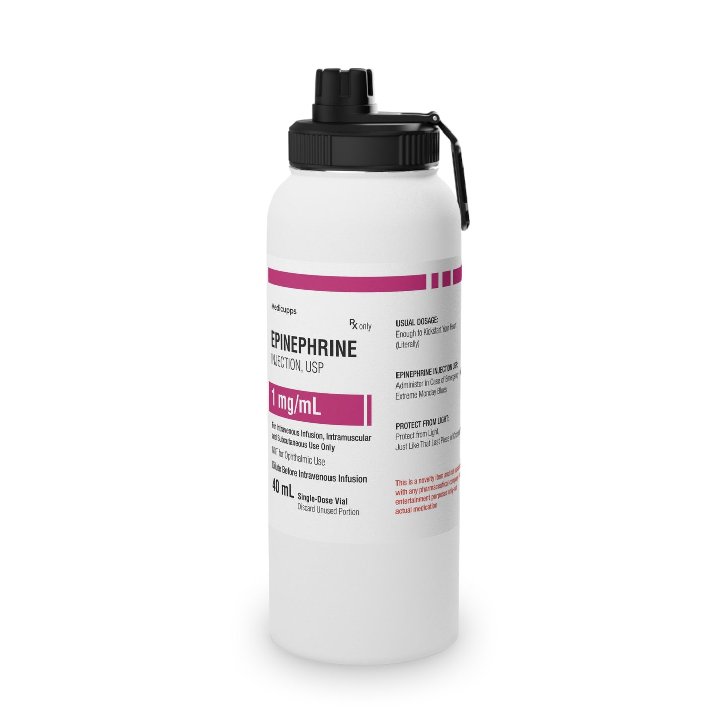 EPINEPHRINE SPORTS BOTTLE
