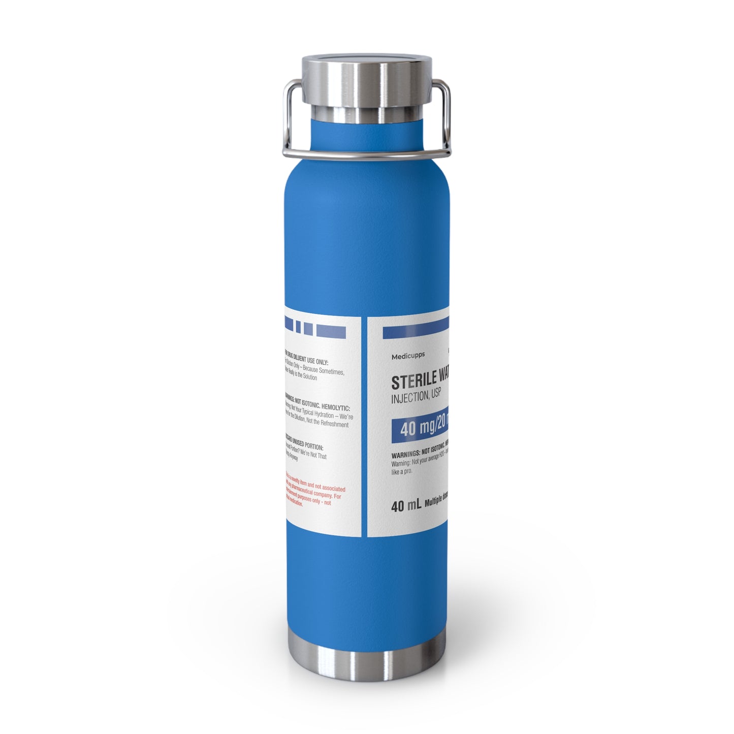 CAFFEINE CITRATE Copper Vacuum Insulated Bottle, 22oz