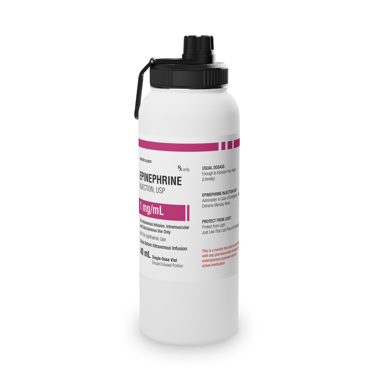EPINEPHRINE SPORTS BOTTLE