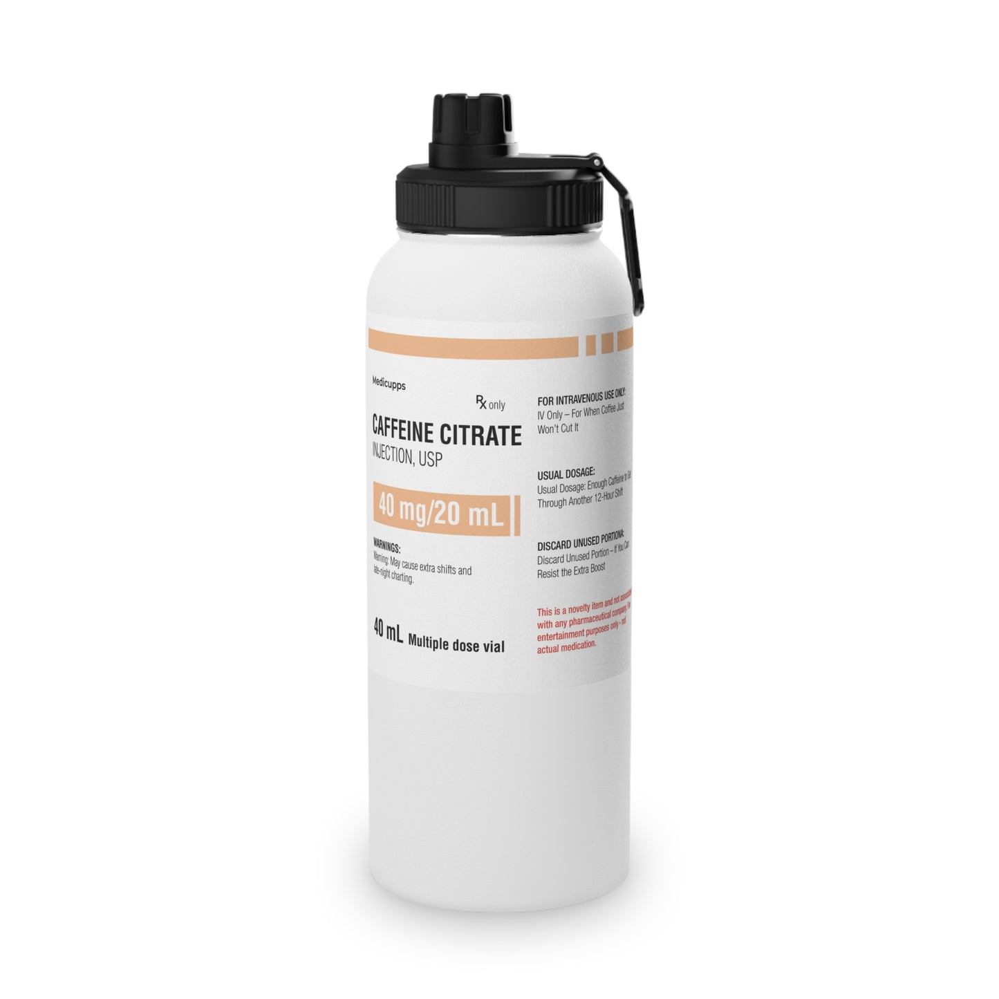 Copy of CAFFEINE CITRATE SPORTS BOTTLE