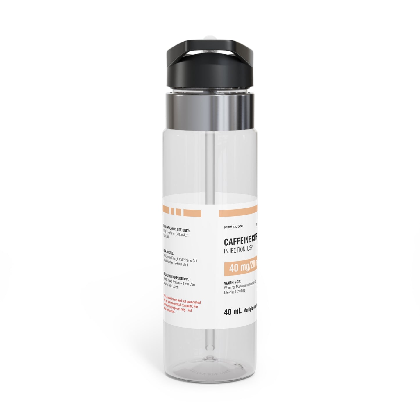CAFFEINE CITRATE Sport Bottle, 20oz