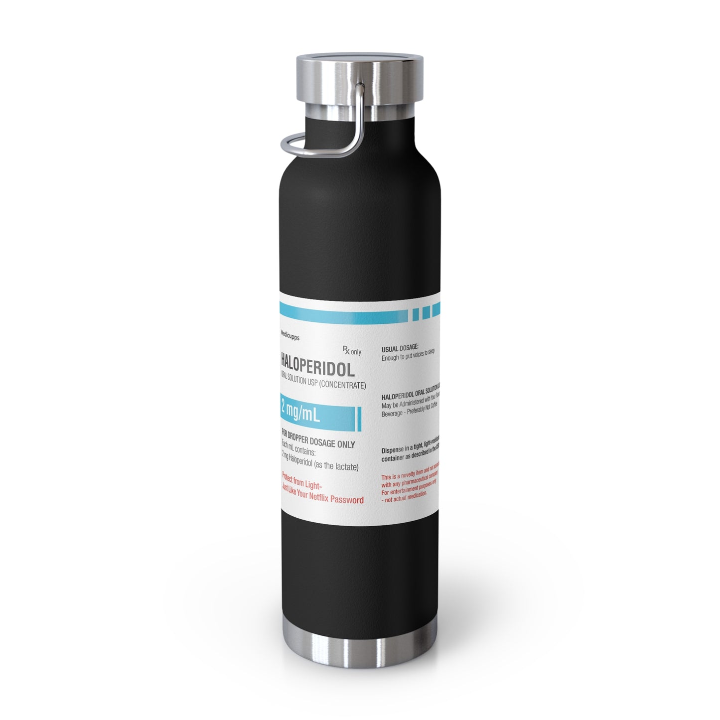 HALOPERIDOL Copper Vacuum Insulated Bottle, 22oz