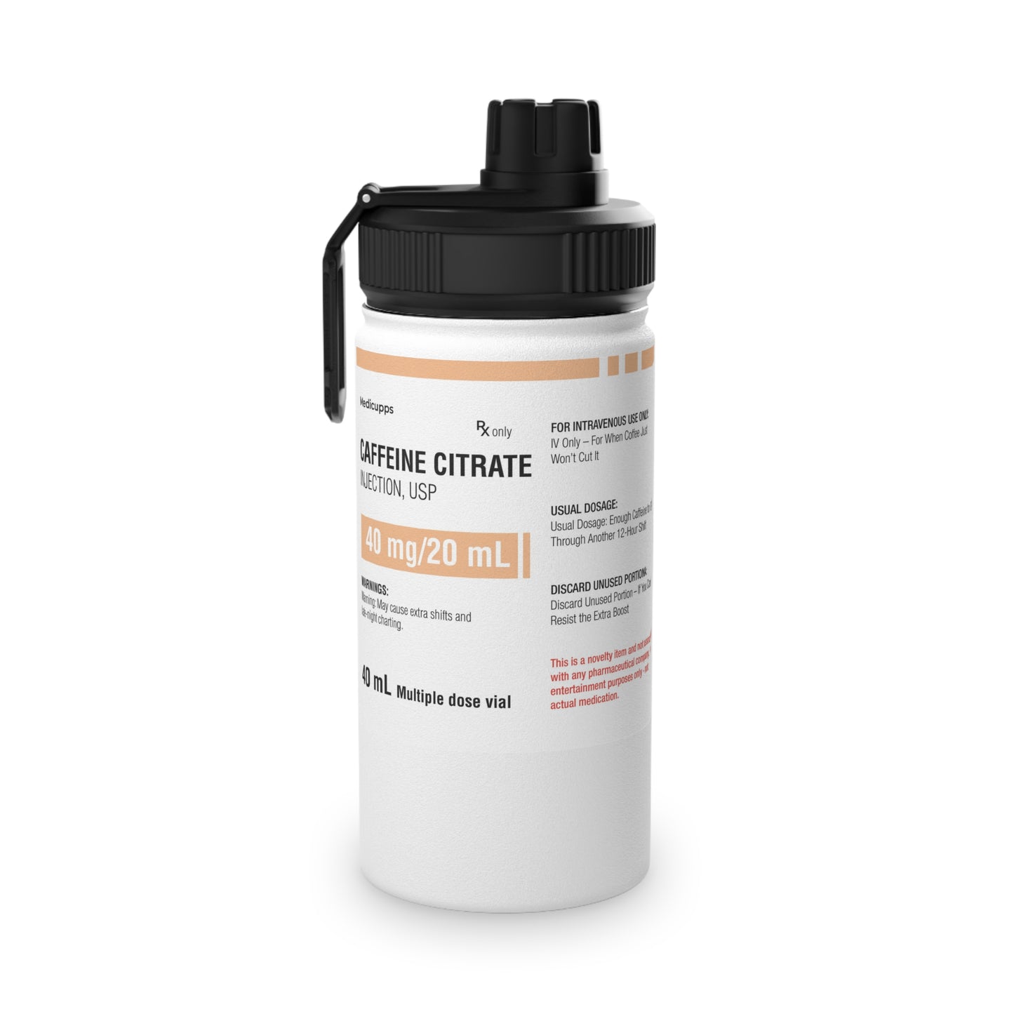 Copy of CAFFEINE CITRATE SPORTS BOTTLE