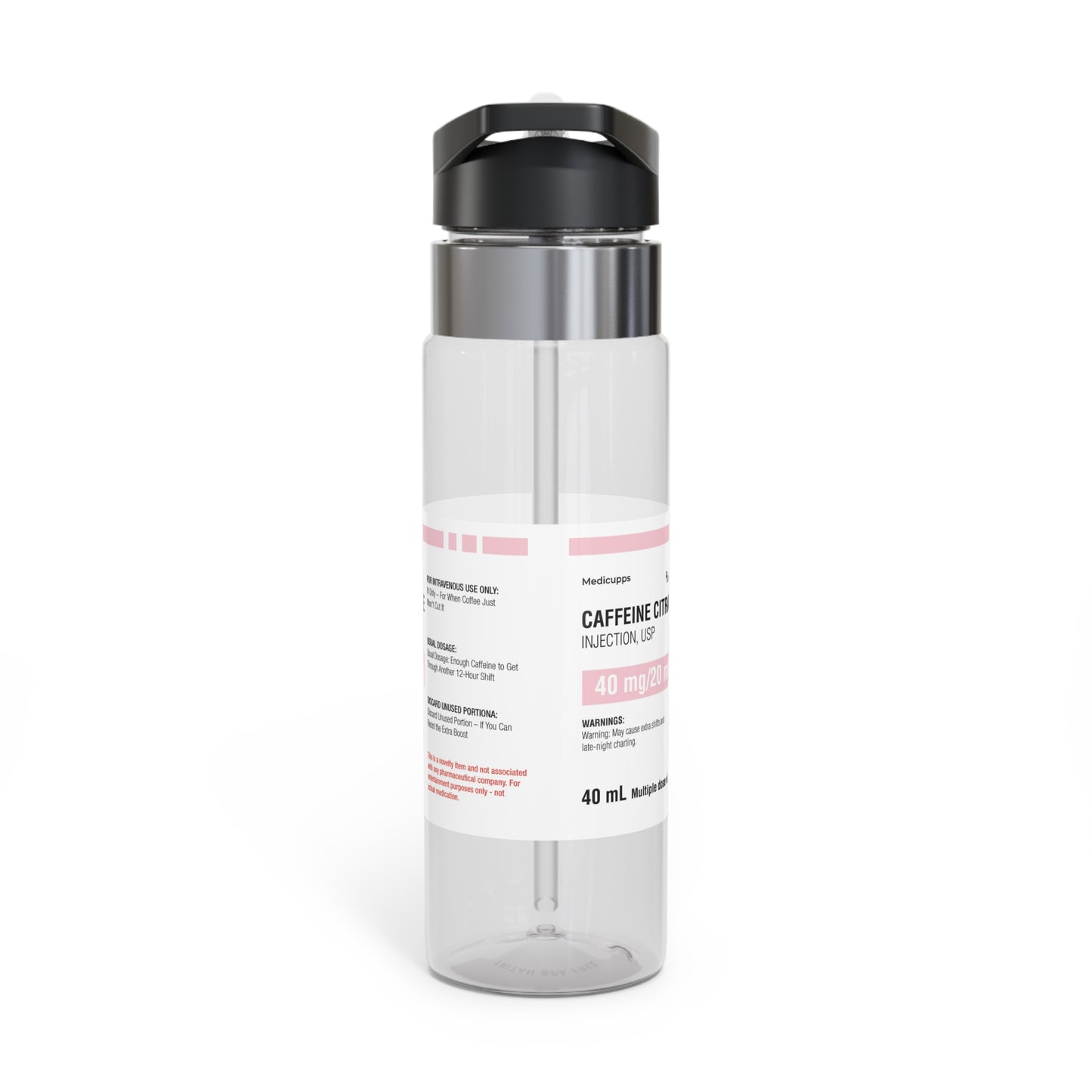 CAFFEINE CITRATE Sport Bottle, 20oz