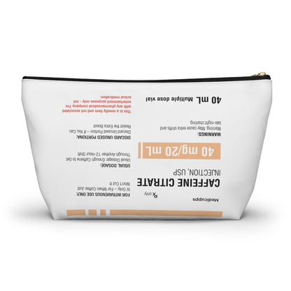 CAFFEINE Accessory Pouch w T-bottom