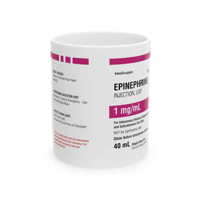 EPINEPHRINE Ceramic Mug, (11oz, 15oz)