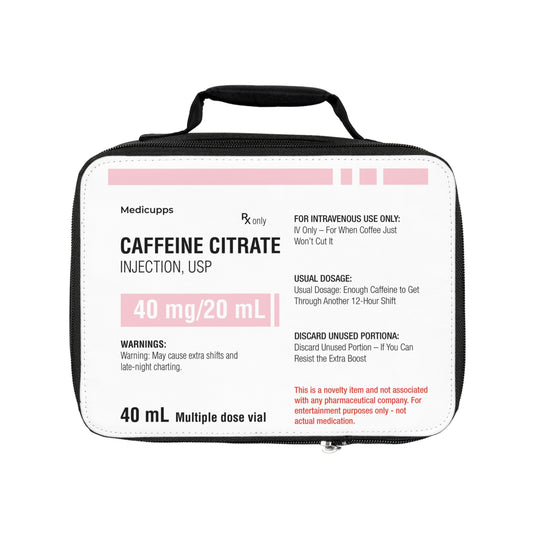 CAFFEINE CITRATE Lunch Bag