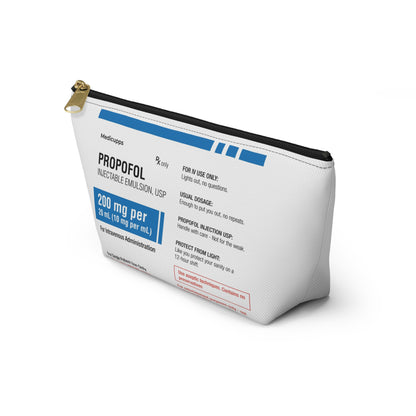 PROPOFOL Accessory Pouch w T-bottom