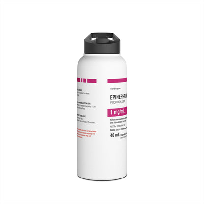 EPINEPHRINE Water Bottle, Standard Lid