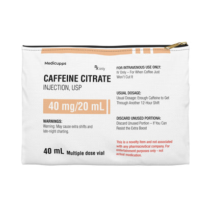 CAFFEINE CITRATE Accessory Pouch