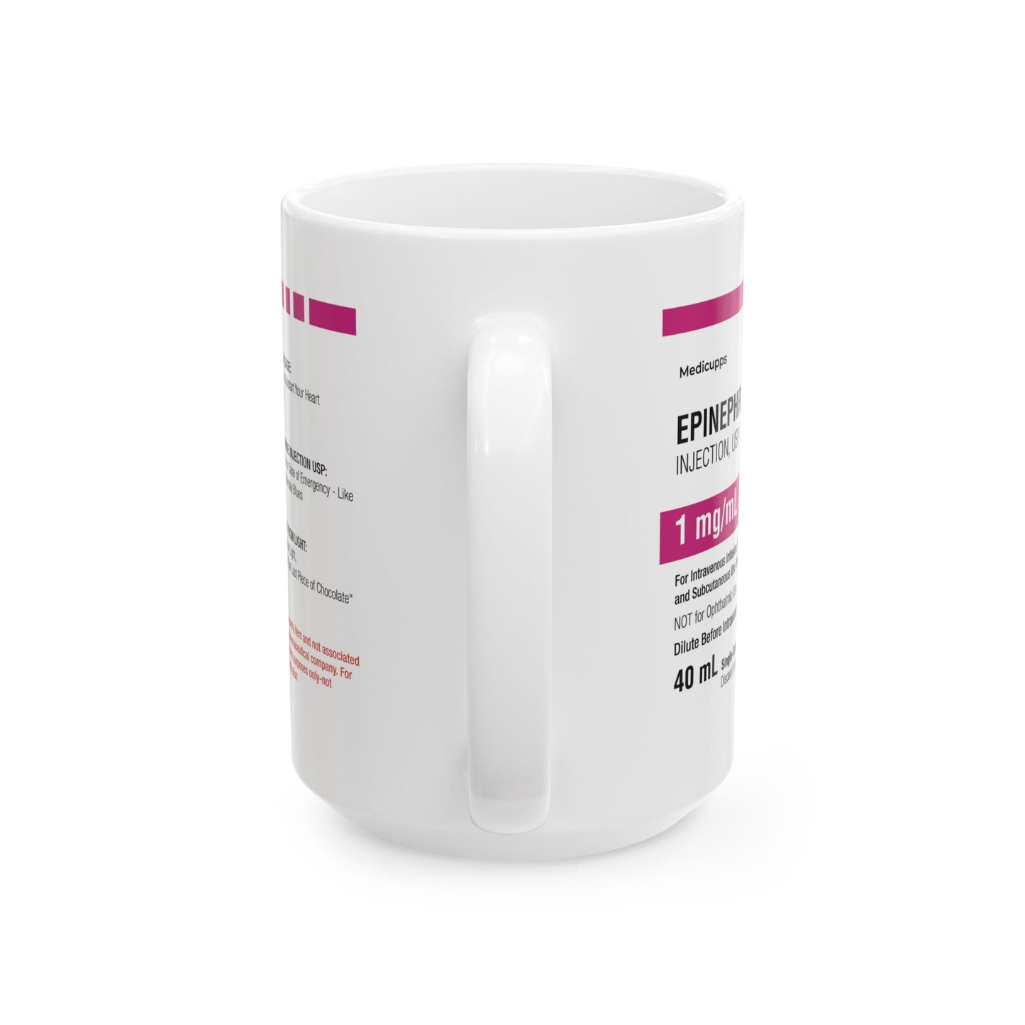 EPINEPHRINE Ceramic Mug, (11oz, 15oz)