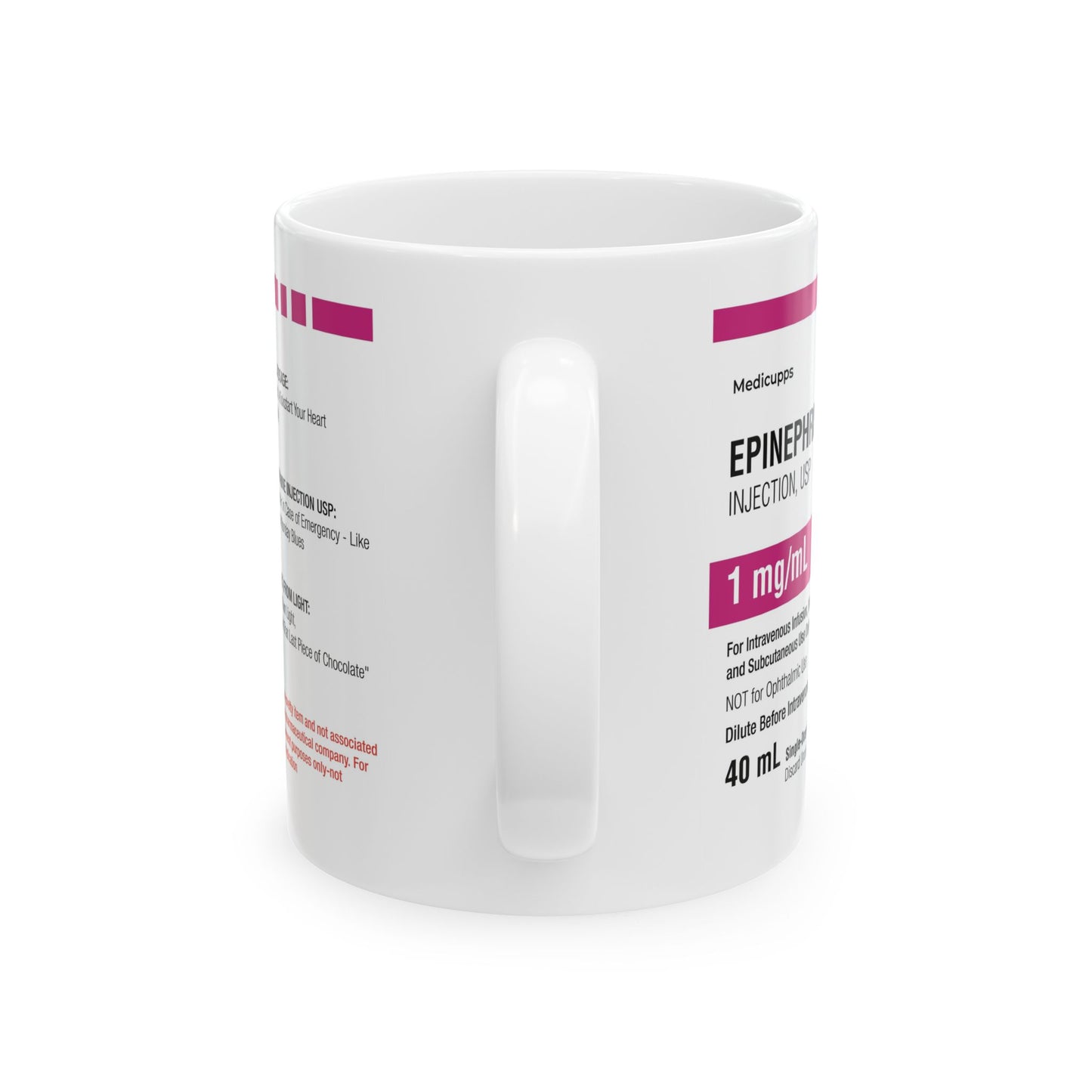 EPINEPHRINE Ceramic Mug, (11oz, 15oz)