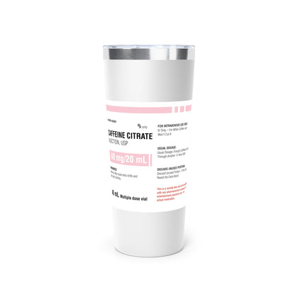 CAFFEINE CITRATE Vacuum Insulated Tumbler, 22oz