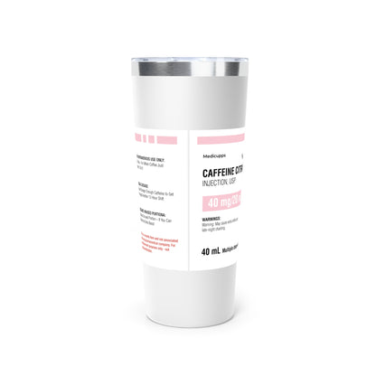 CAFFEINE CITRATE Vacuum Insulated Tumbler, 22oz