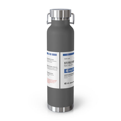 CAFFEINE CITRATE Copper Vacuum Insulated Bottle, 22oz