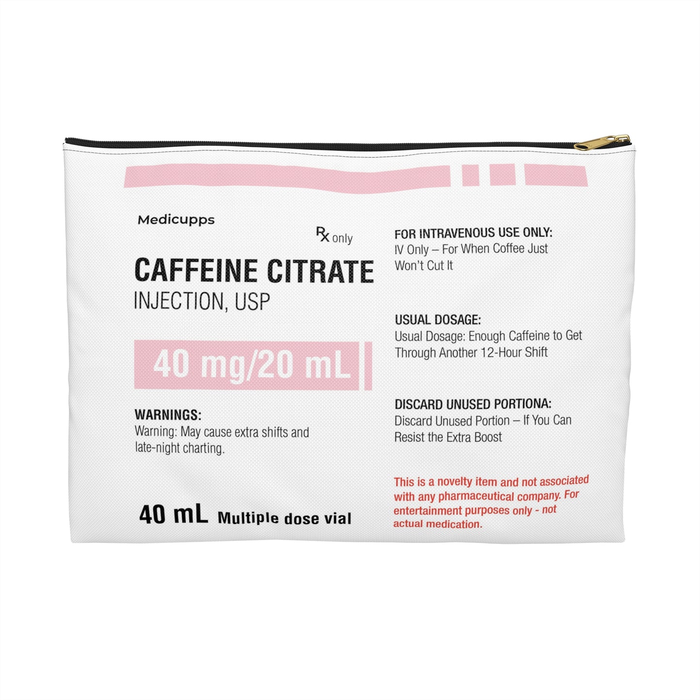 CAFFEINE CITRATE Accessory Pouch