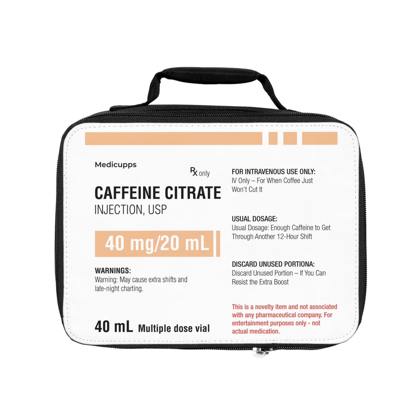 CAFFEINE CITRATE Lunch Bag