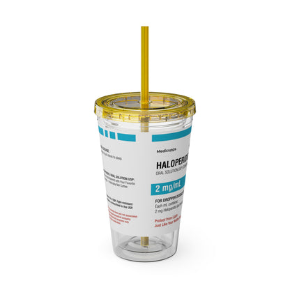 HALOPERIDOL Tumbler with Straw, 16oz