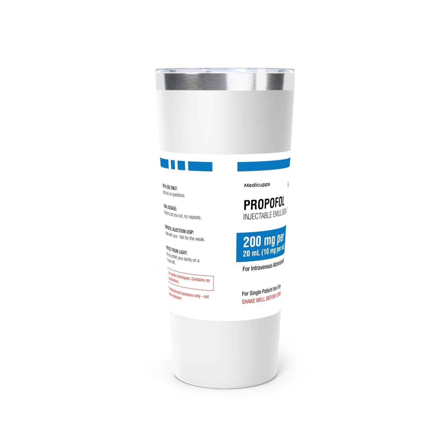 PROPOFOL Vacuum Insulated Tumbler, 22oz