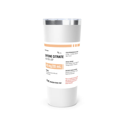 CAFFEINE CITRATE Vacuum Insulated Tumbler, 22oz
