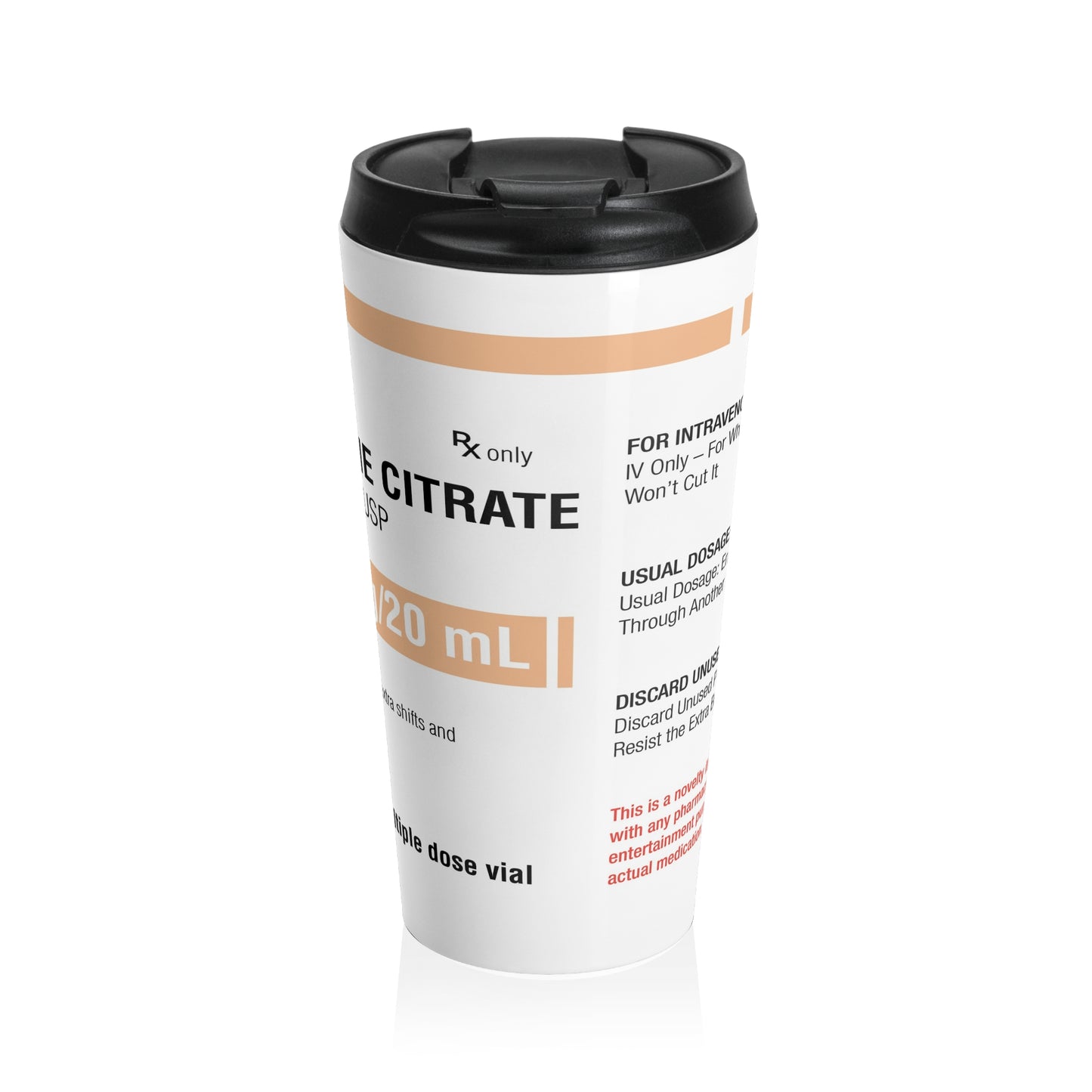 CAFFEINE CITRATE  Travel Mug