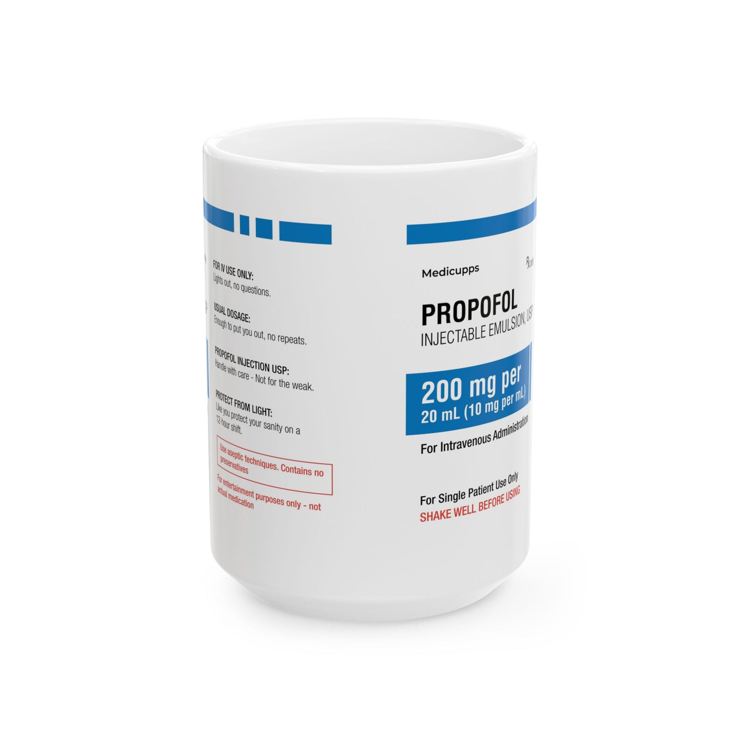 PROPOFOL Ceramic Mug, (11oz, 15oz)