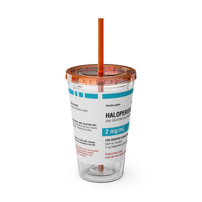 HALOPERIDOL Tumbler with Straw, 16oz