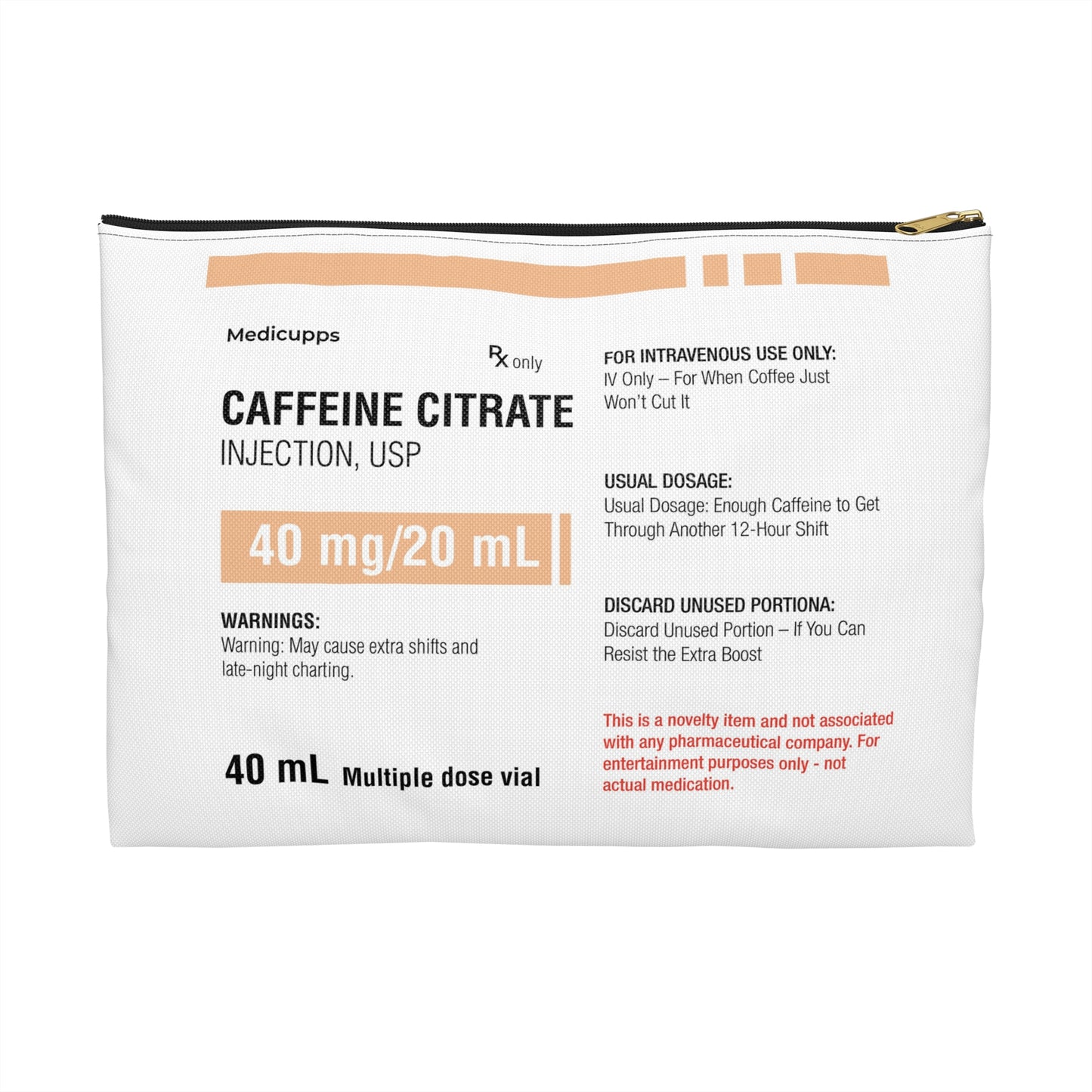 CAFFEINE CITRATE Accessory Pouch