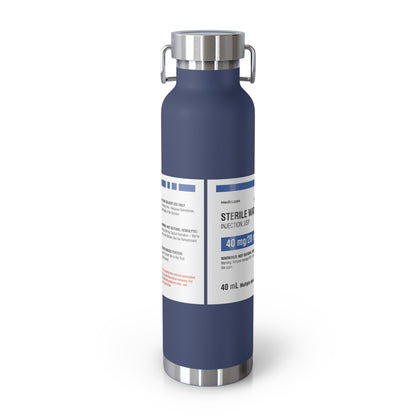 CAFFEINE CITRATE Copper Vacuum Insulated Bottle, 22oz