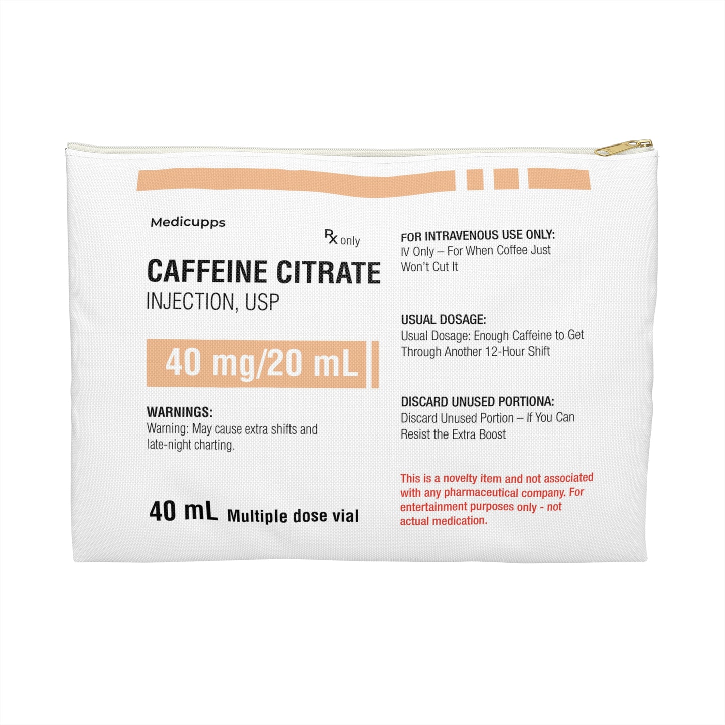 CAFFEINE CITRATE Accessory Pouch