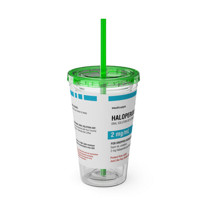 HALOPERIDOL Tumbler with Straw, 16oz