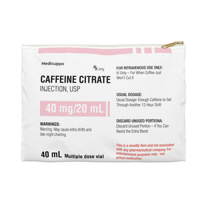 CAFFEINE CITRATE Accessory Pouch