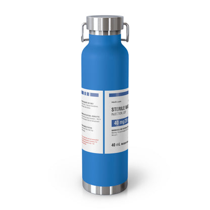 CAFFEINE CITRATE Copper Vacuum Insulated Bottle, 22oz