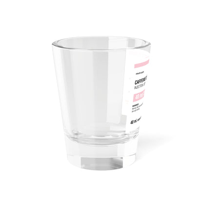 CAFFEINE CITRATE Shot Glass, 1.5oz