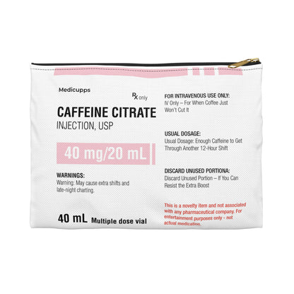 CAFFEINE CITRATE Accessory Pouch