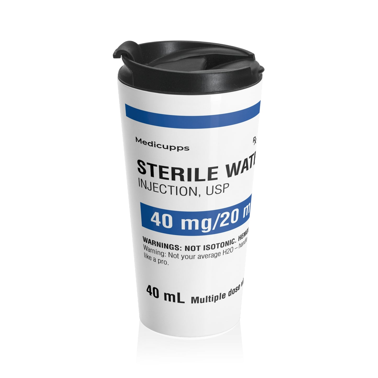 STERILE WATER Travel Mug