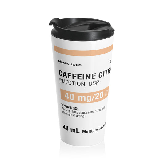 CAFFEINE CITRATE  Travel Mug